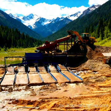Мабільны алювіяльны і пясчаны завод па прамыванні золата